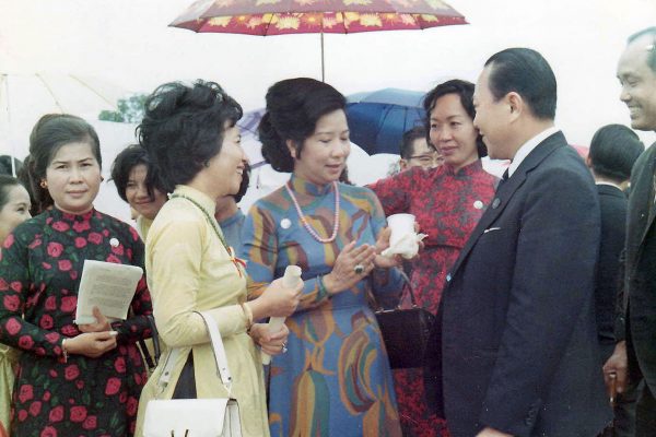 Madame Thieu

I believe she had good intentions, did what she could in the time she lived in. For ever made me realize that power and the things that go on both international and at home. Things have many sides and stories, often not what the news explains.

 

I would say Madame Thieu was a very progressive women and First Lady, of course she suffered a sad future with the fall of South Vietnam. I'm sure she consecrated on her family. Remember this was 1971, Vietnam at war with America losses at 300 men a week, it was the center of the world for news 5 days or more each week.

 

I believe a little frank history about many things is a good thing, it was about human beings, about people's lives, often doing their best in what was hard times. Frankly I know few americans have a clue about these things. I know no one else had the same long and varied experience I got to lived through. It would be wrong to leave this world with the history I have and not share it with what it was in my life. This is why I do my book the way I do it with only my owen efforts, my memories, as truthful and untouched by what people might want it to be, I had no corruption in my life, not because I'm some great person, but because Vietnam became very important to me. Many human beings struggle to do the best they could under hard circumstance, many stories of their life is not known.
https://www.flickr.com/photos/vidanusa/7465108350/in/album-72157630338757300/