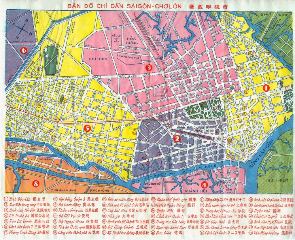 Saigon Map 1960 4906598696 O Vietnamese Heritage Museum   Saigon Map 1960 4906598696 O 1024x833 