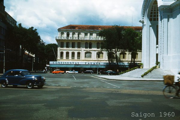 saigon-1960---street-scene-continental-palace-hotel_7200013800_o