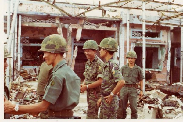 Trung Tướng Ngô Quang Trưởng,Chuẩn Tướng Lân và Đại tá Định Quãng trị 1972